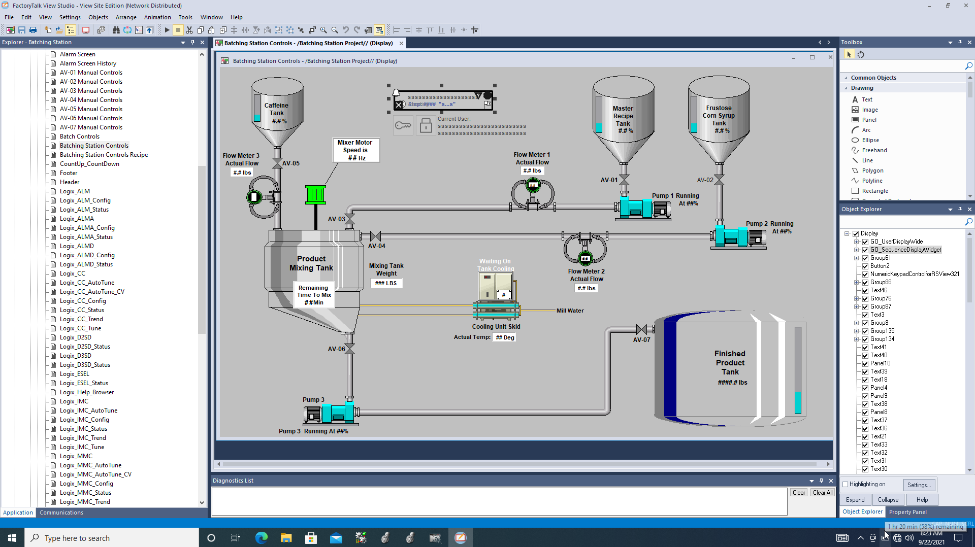 Batching Station HMI Programming Batching Station HMI Programming
